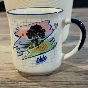Ohio Scenic Mug with Blue Accents